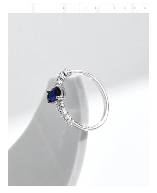 Anillo Stone Blue