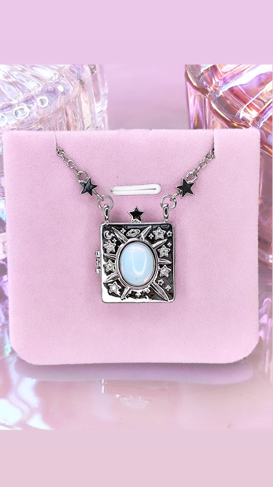 Collar Relicario Planetas