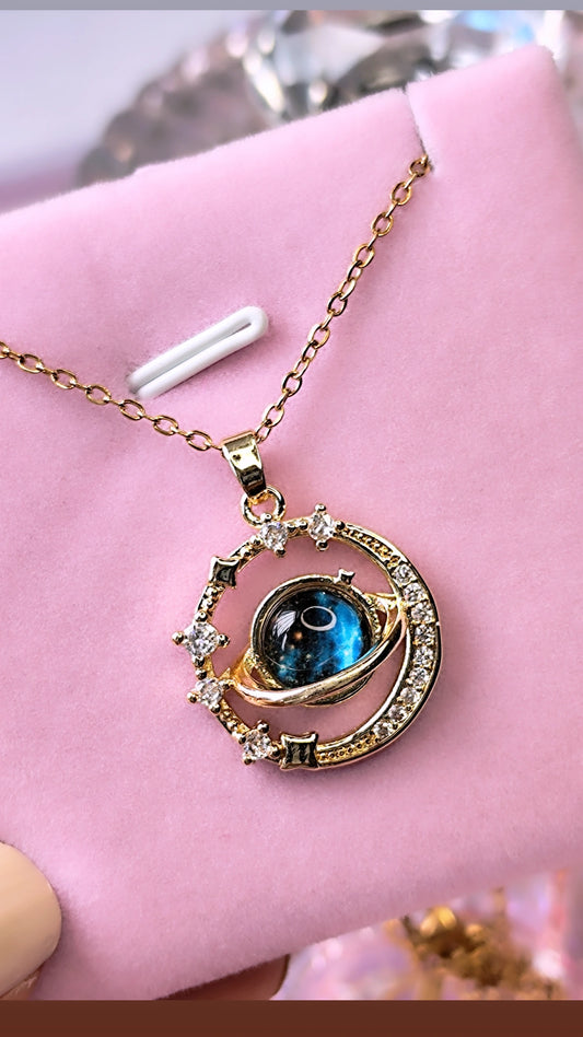 Collar Planeta Saturno