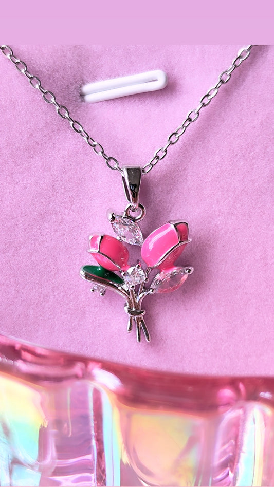 Collar Ramo de Flores