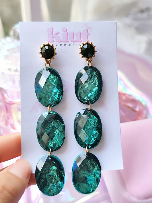 Aretes Verde