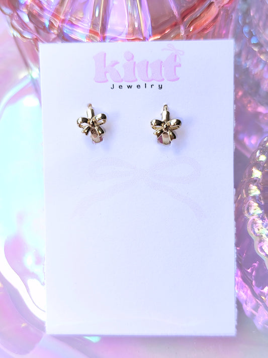 Aretes Huggies Lazos Steel