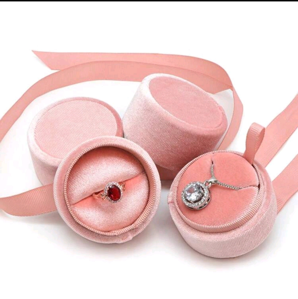 Caja Circular Pink