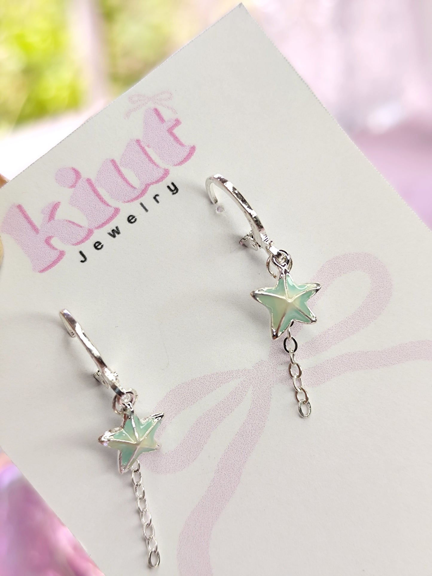 Aretes Huggies Starfish