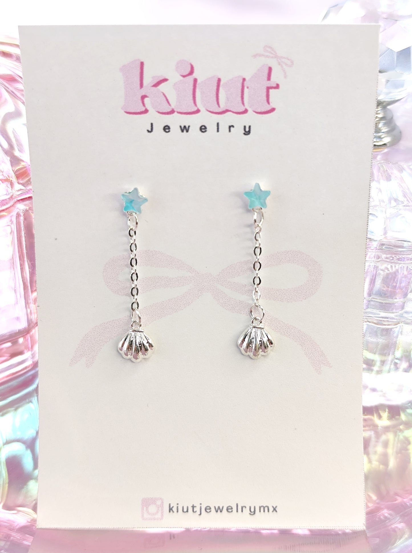 Aretes Almejas Marinas