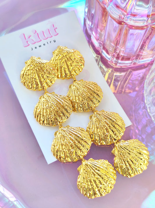 Aretes Conchas Escalones