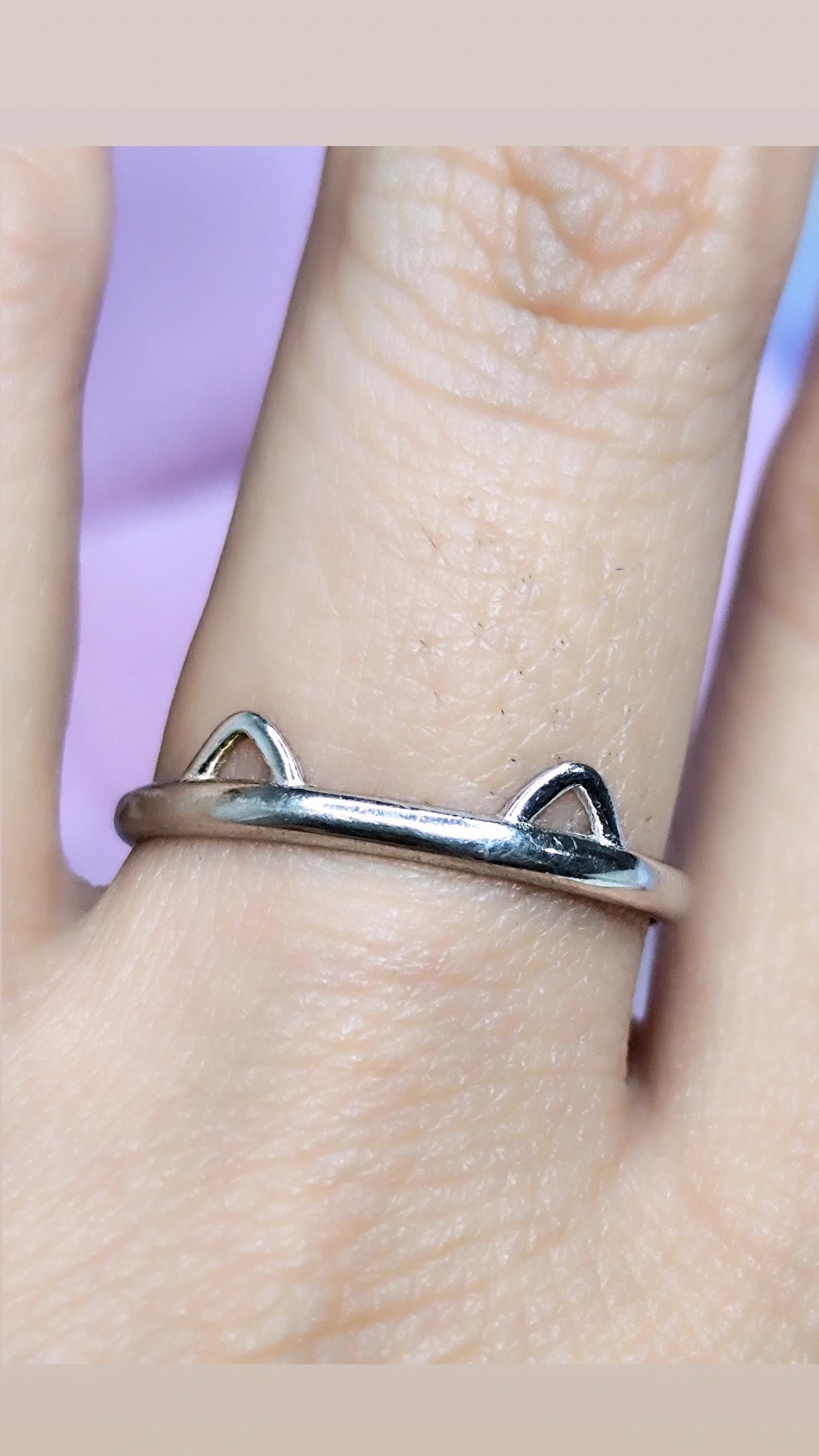 Anillo Huellitas Plata Ley 925