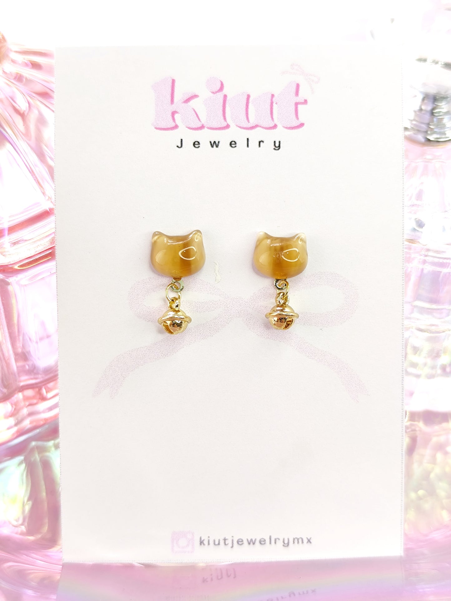 Aretes de Gatito Coffee