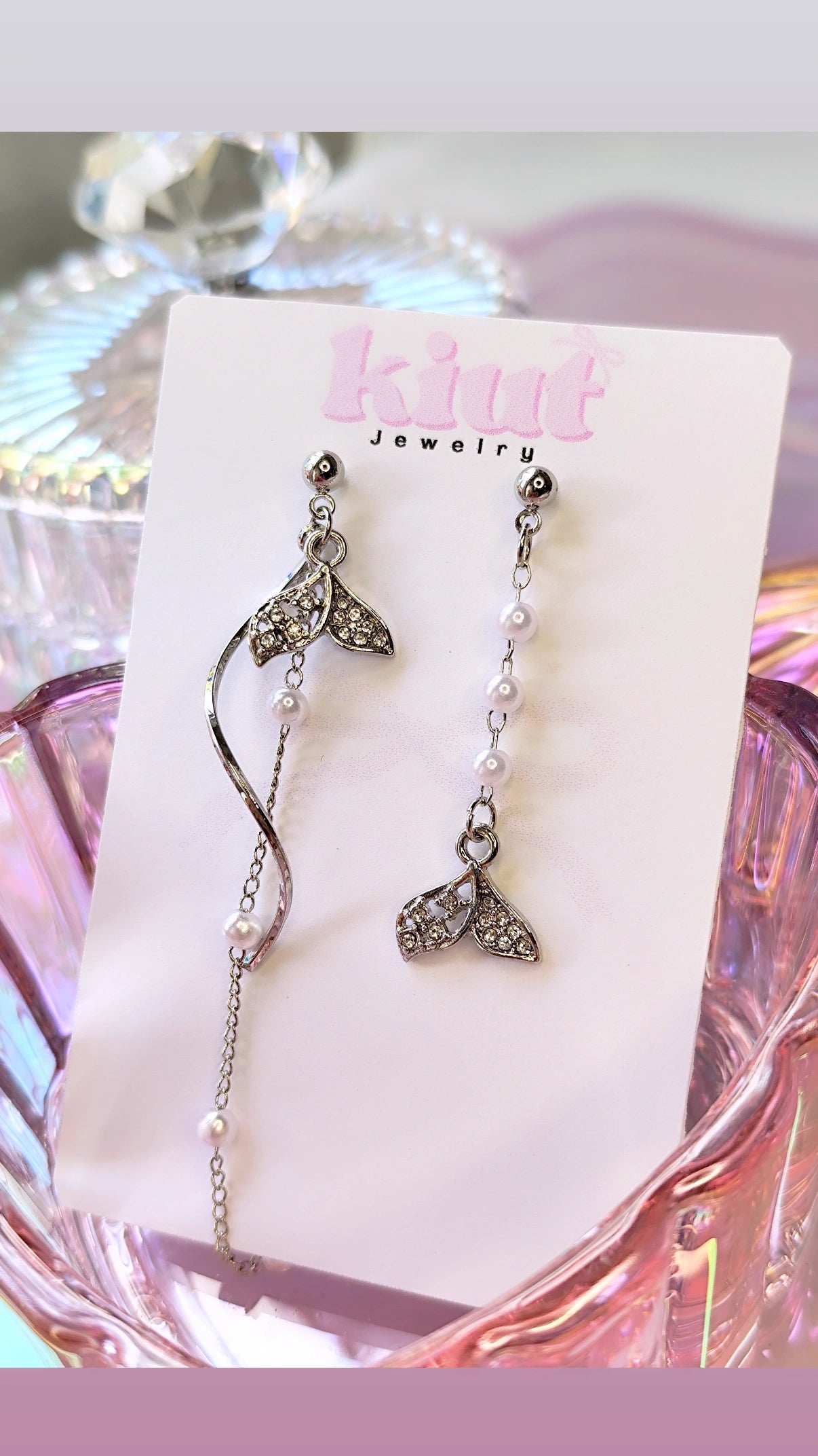 Aretes Asimétricos Mermaid
