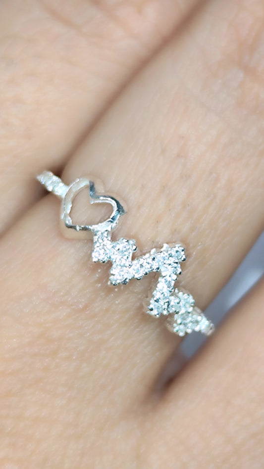 Anillo Latidos Plata 925