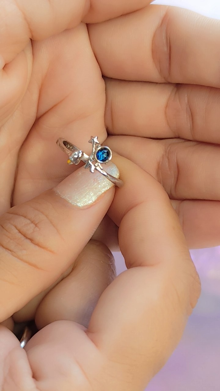 Anillo Astronauta Plata Ley 925