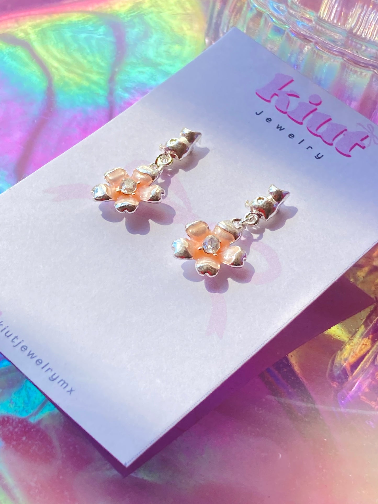 Aretes Flor del Cerezo