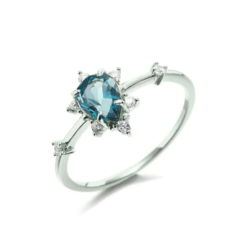 Anillo Asteria Plata Ley 925
