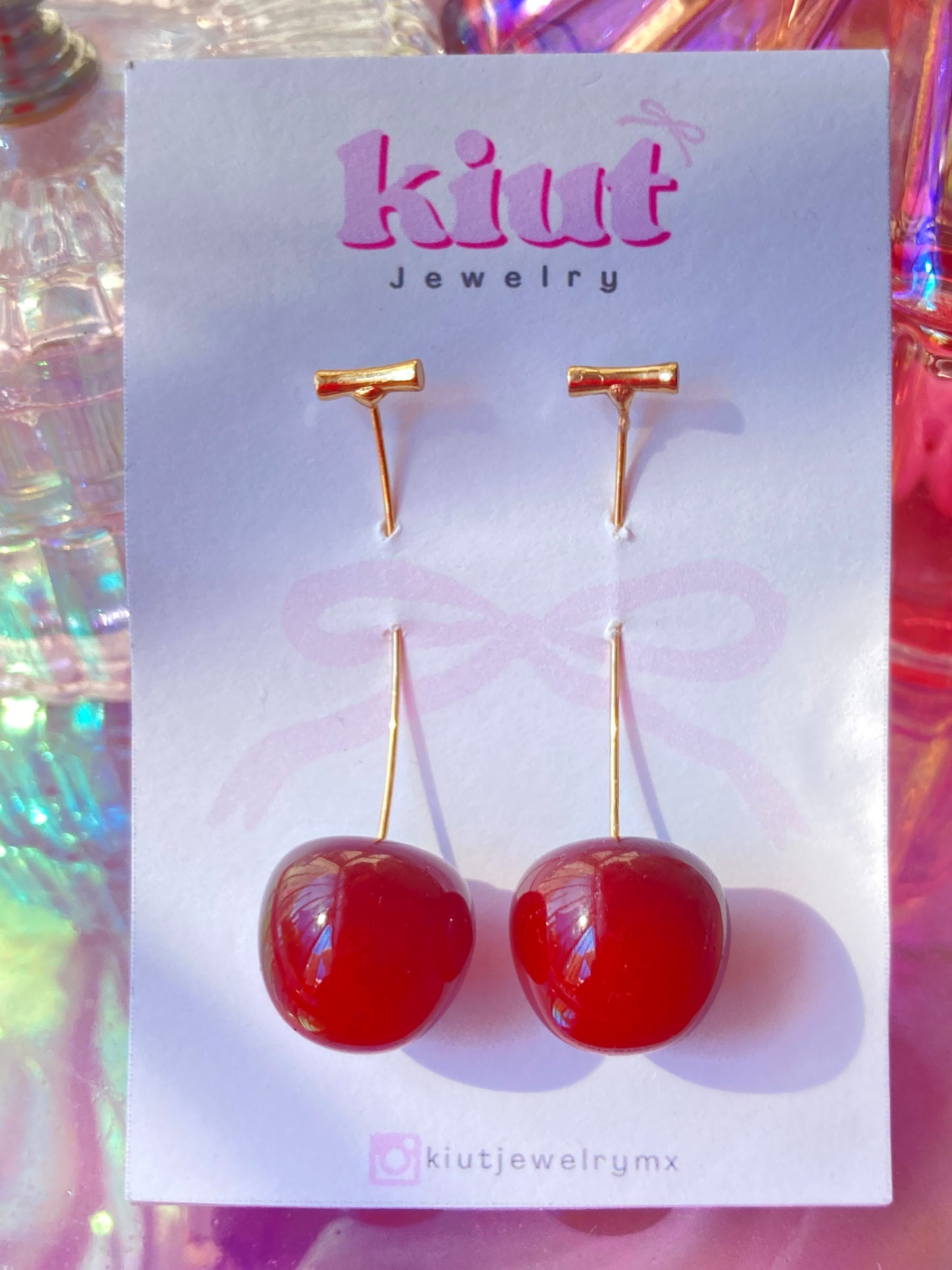 Aretes Cherry Vi0ladores