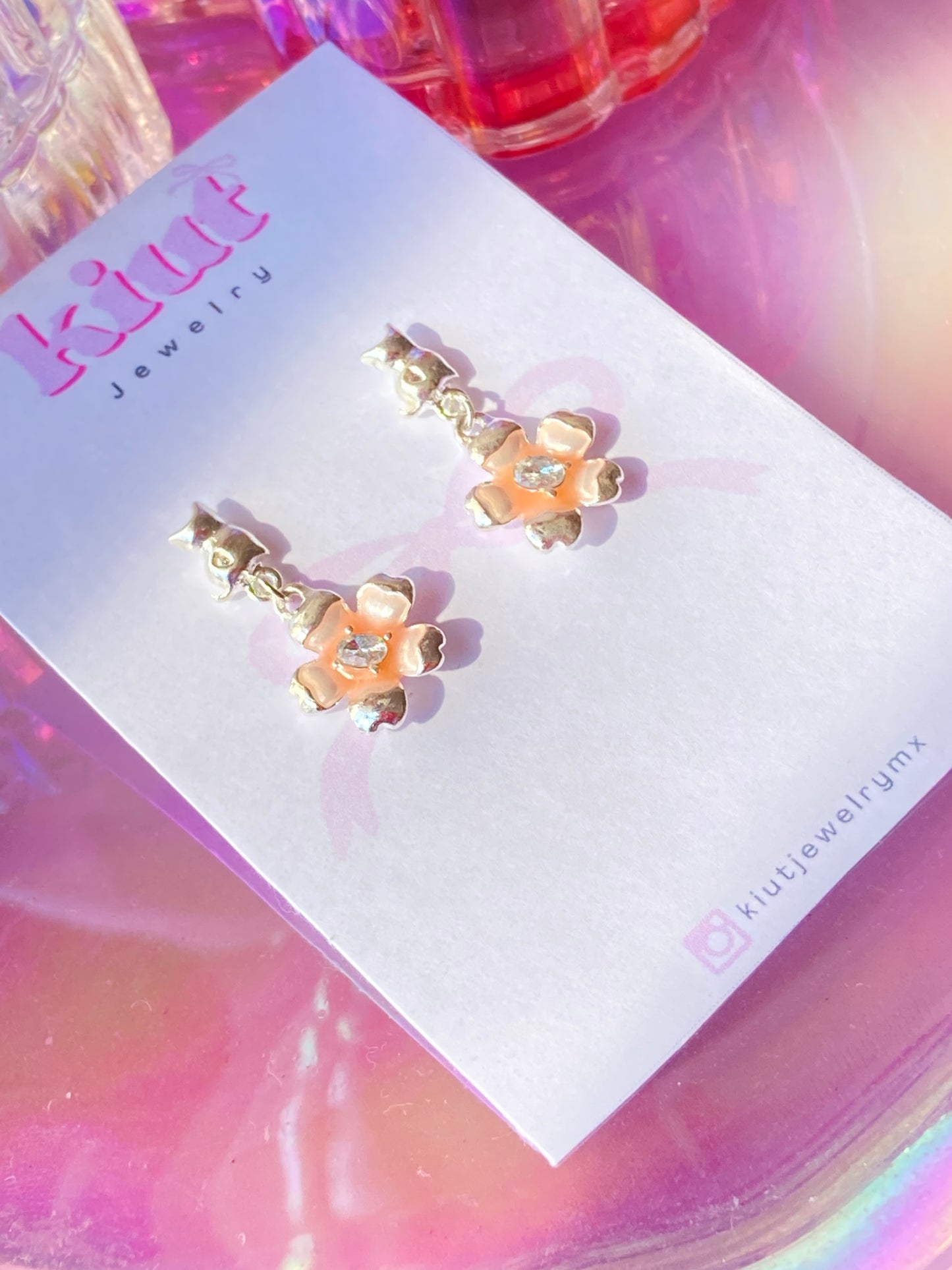 Aretes Flor del Cerezo