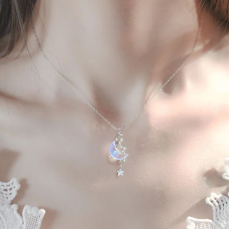 Collar de Luna Tornasol