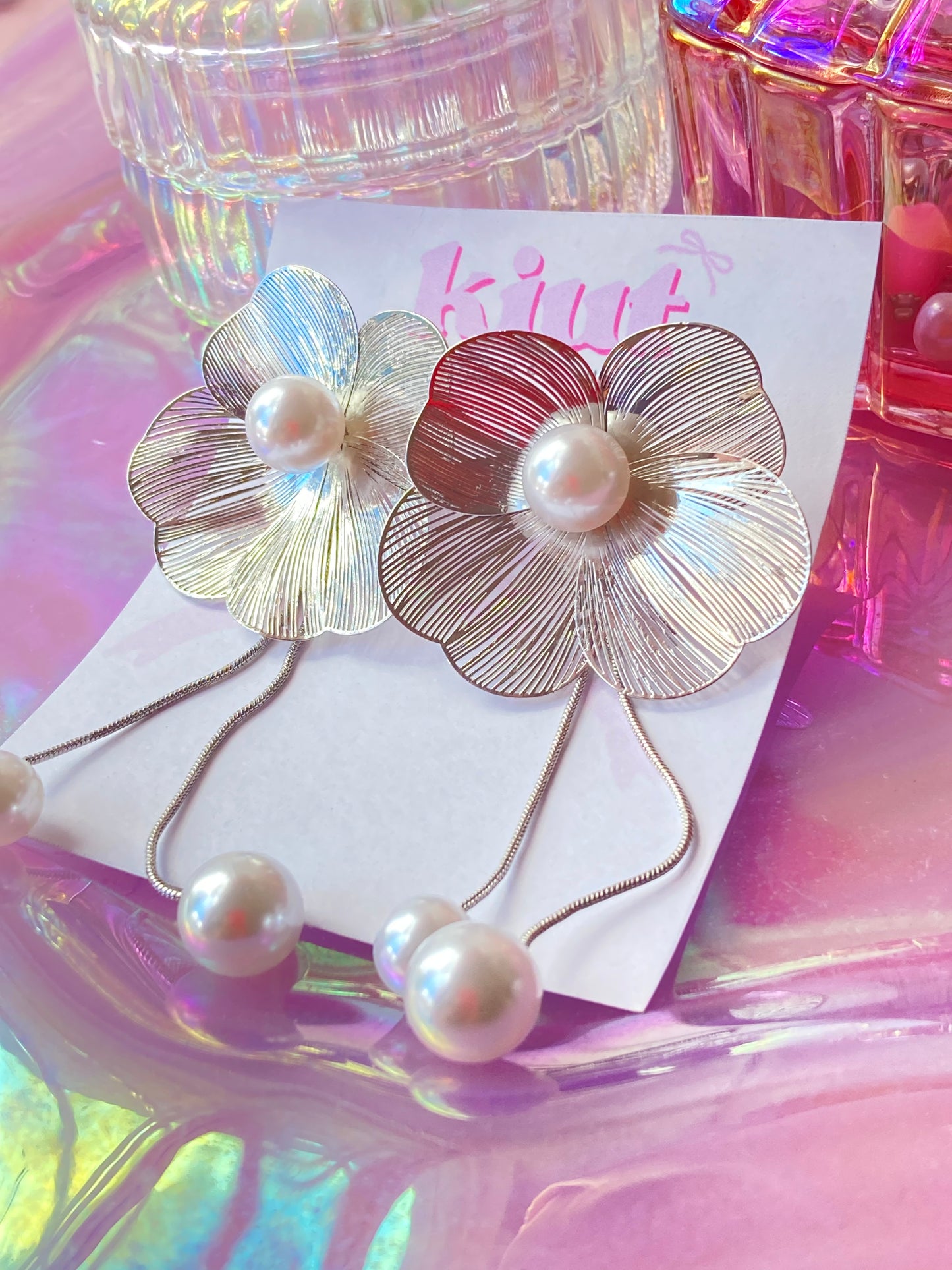 Aretes Flor Voluptuosa