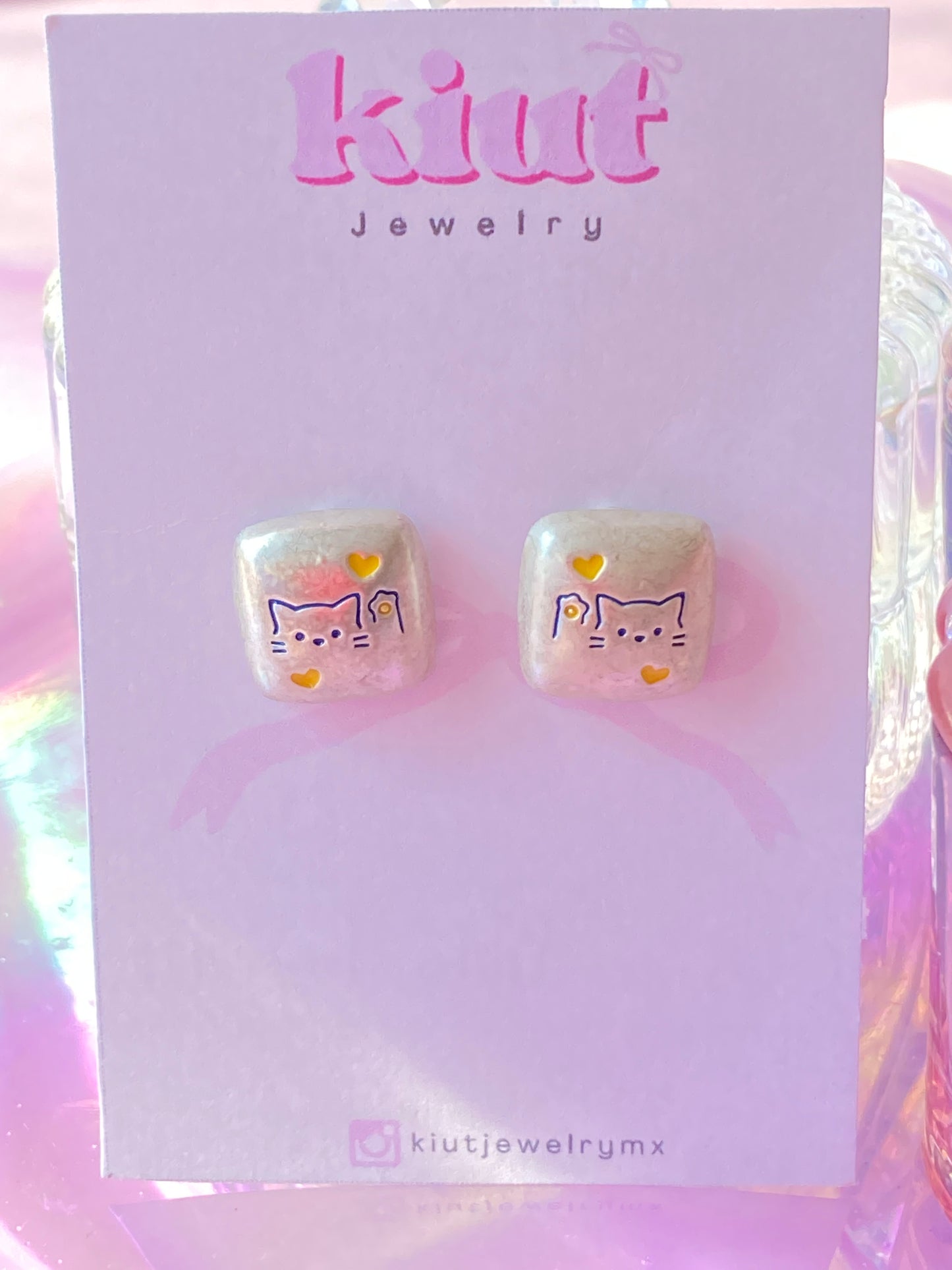 Aretes Cat Cozy