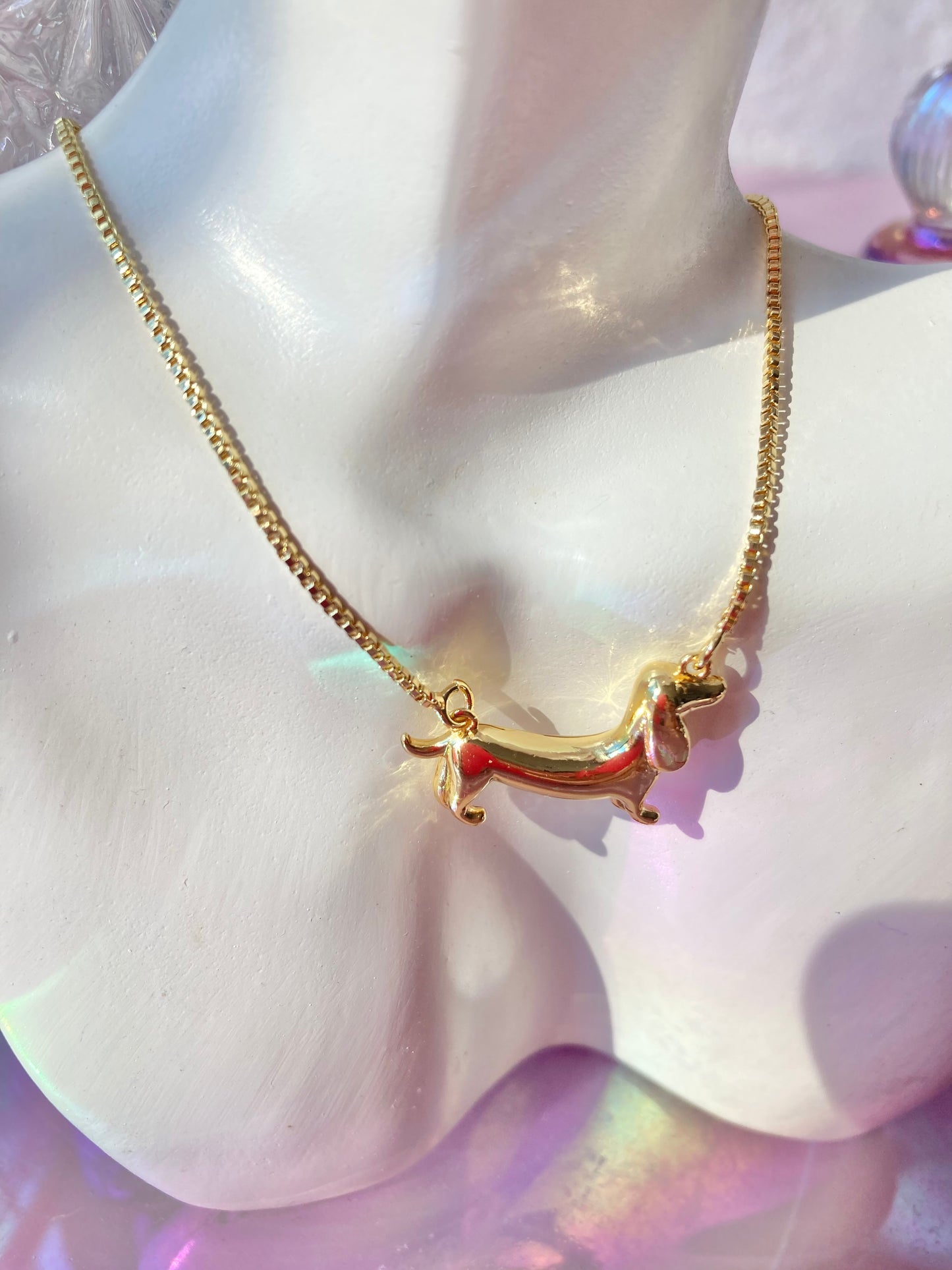 Collar Dije Dog Salchi