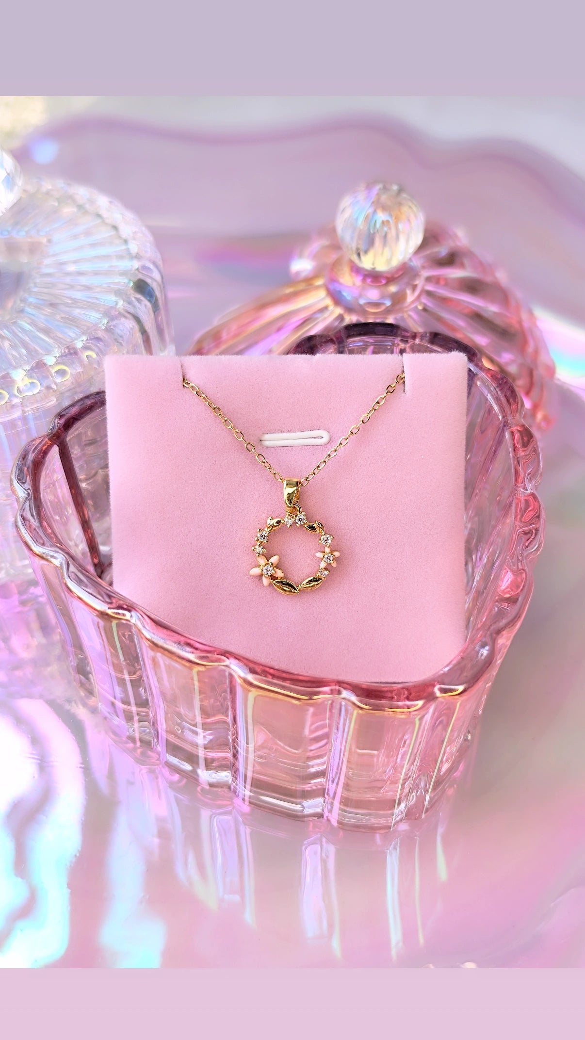 Collar de Flor de Azaleas