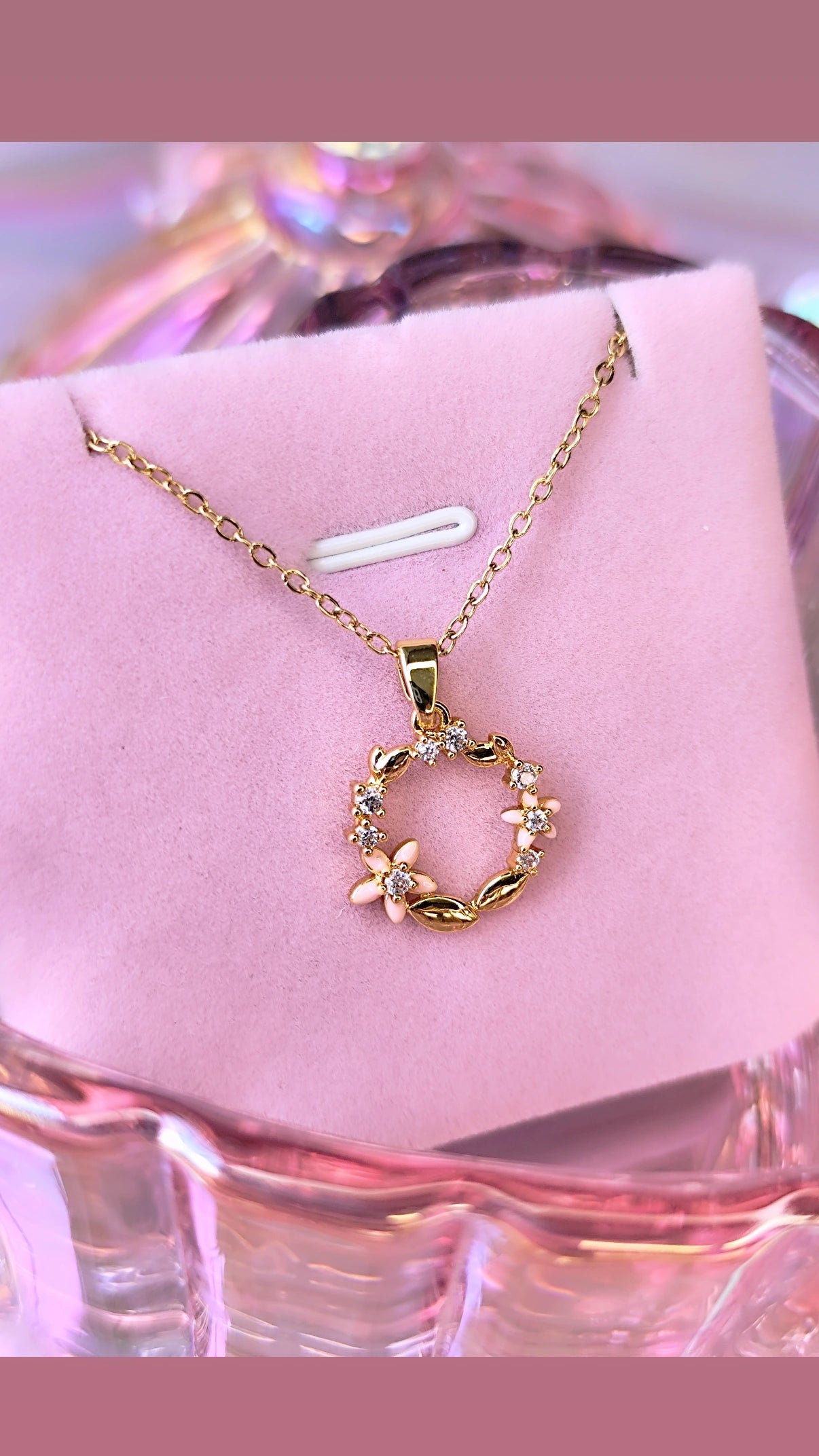 Collar de Flor de Azaleas