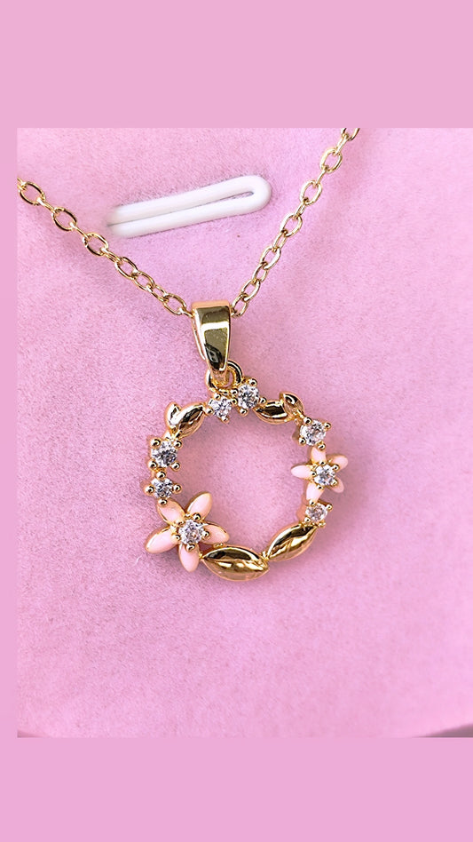 Collar de Flor de Azaleas