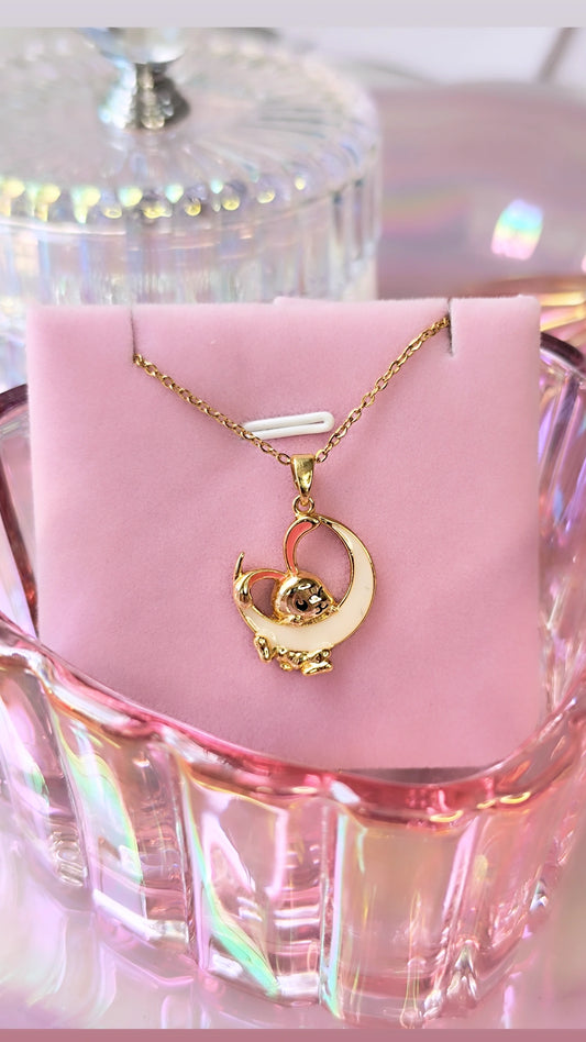 Collar Conejito🐇 Luna