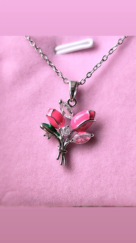 Collar Ramo de Flores
