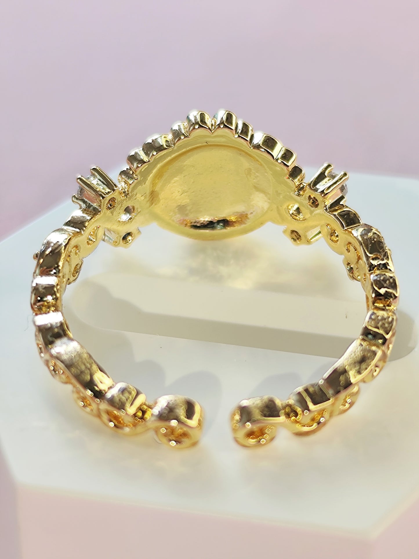 Anillo Alicia Reloj Conejo