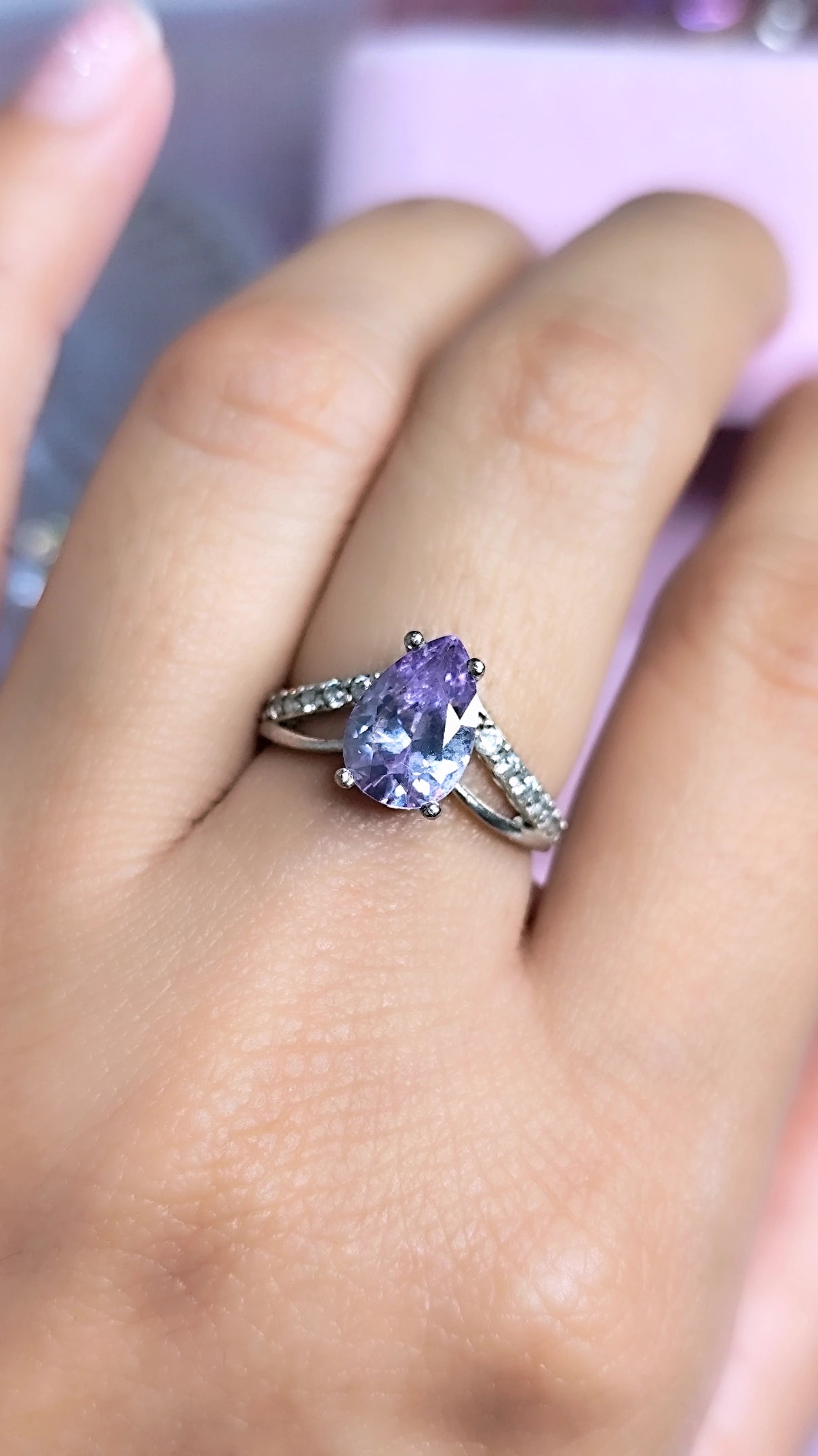 Anillo  Lilia Plata Ley 925
