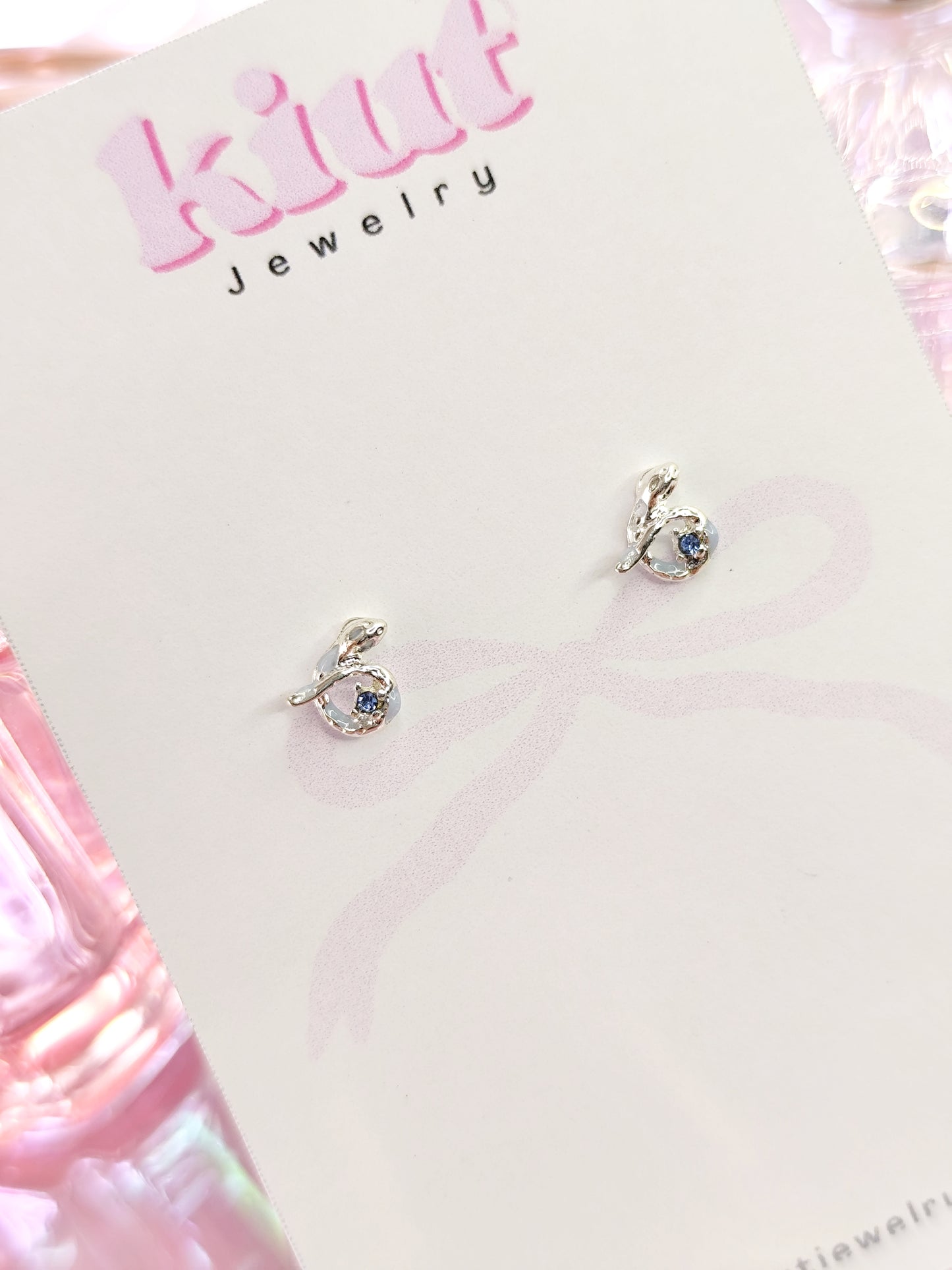 Aretes Snake Sivil