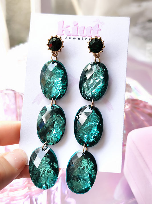 Aretes Verde