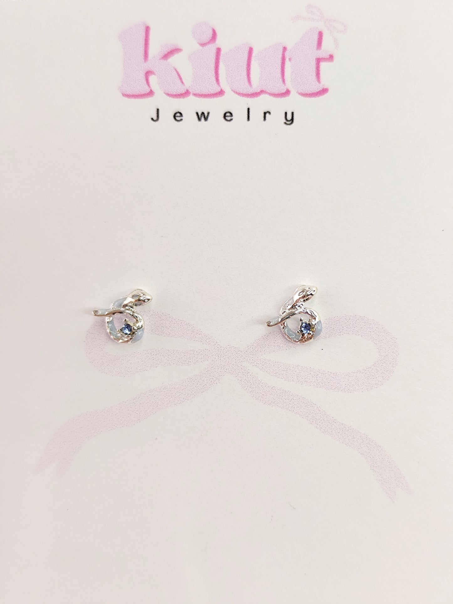 Aretes Snake Sivil