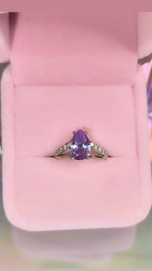 Anillo  Lilia Plata Ley 925