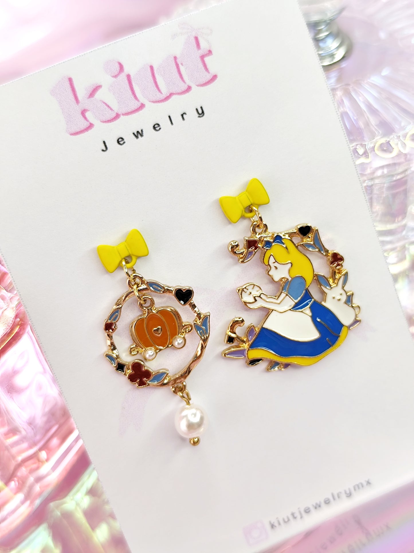 Aretes Edición Alicia Yellow