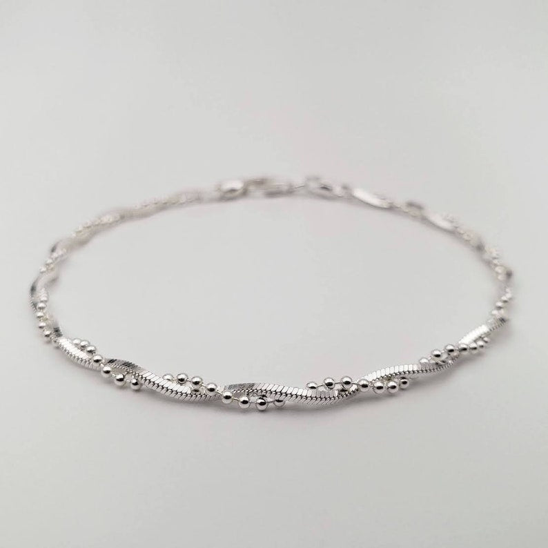 Pulsera Bolitas Plata925