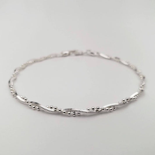 Pulsera Bolitas Plata925