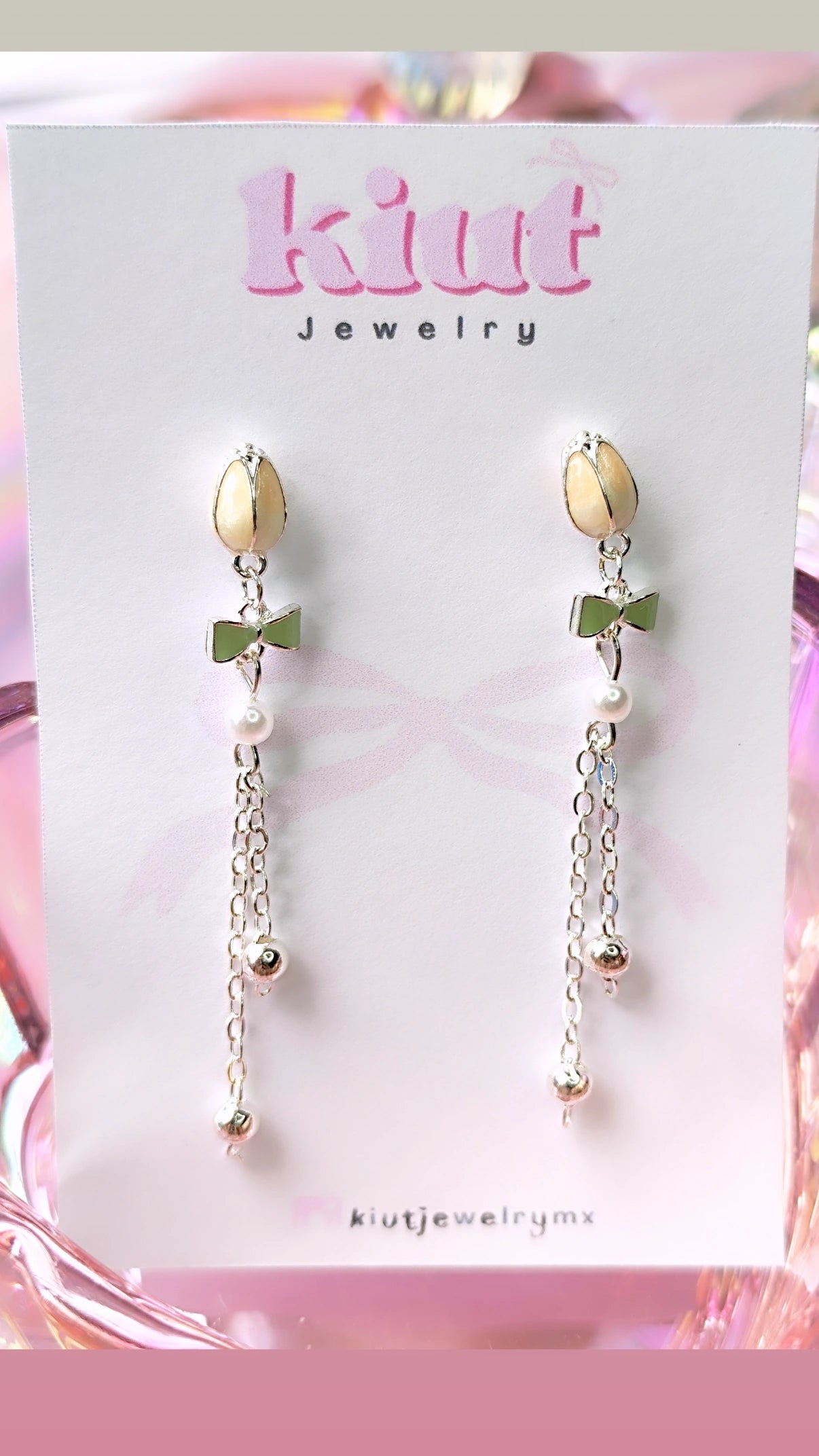 Aretes de Tulipan Largos