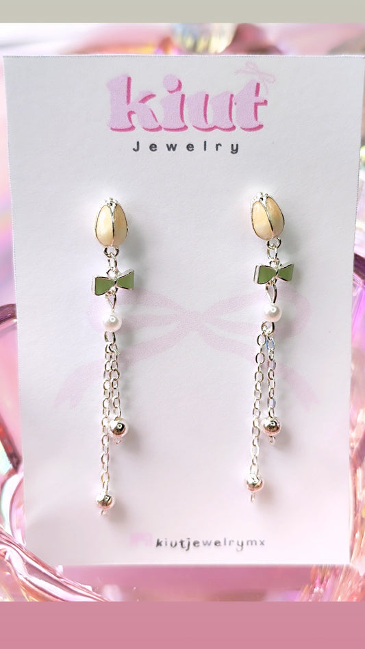 Aretes de Tulipan Largos
