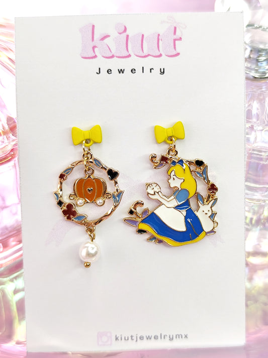 Aretes Edición Alicia Yellow