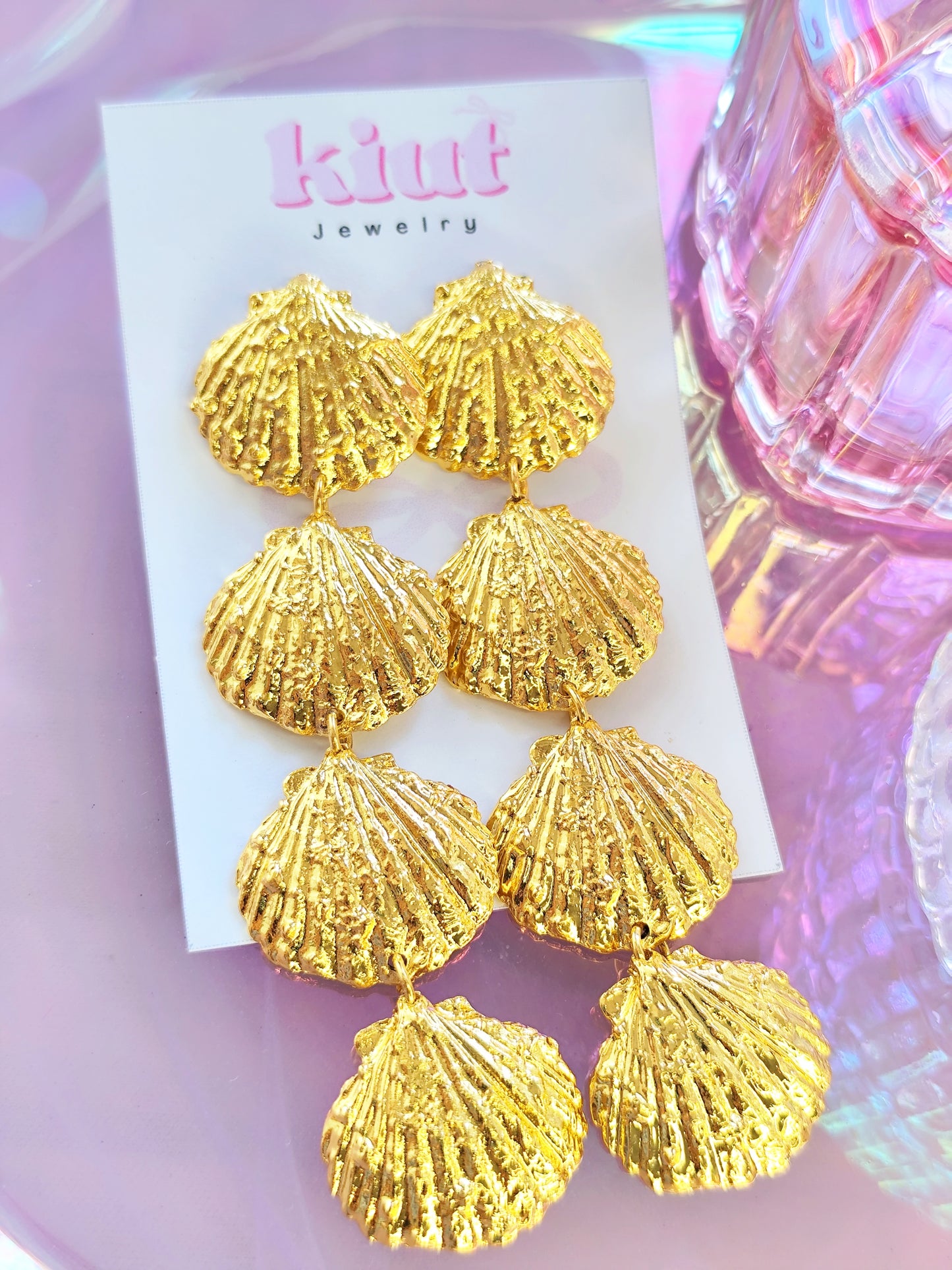 Aretes Conchas Escalones