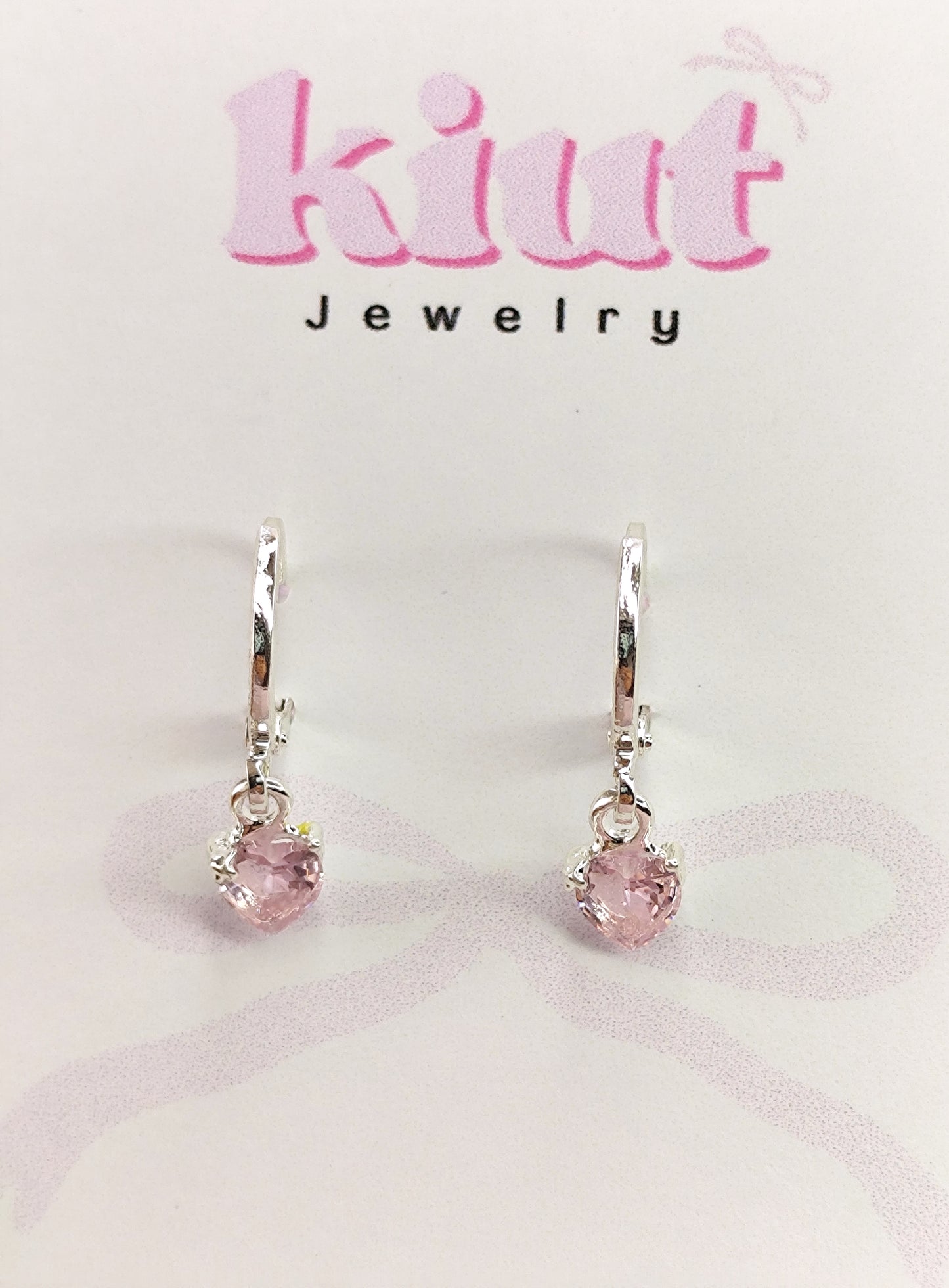 Aretes Huggies Rosé