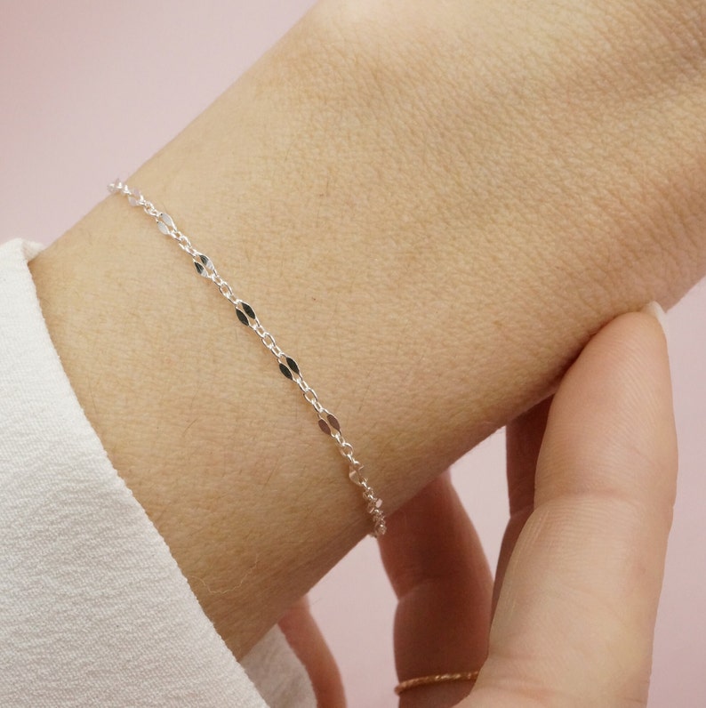 Pulsera Brillos Estrellas Plata 925