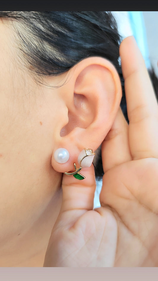 Aretes Tulip Pink