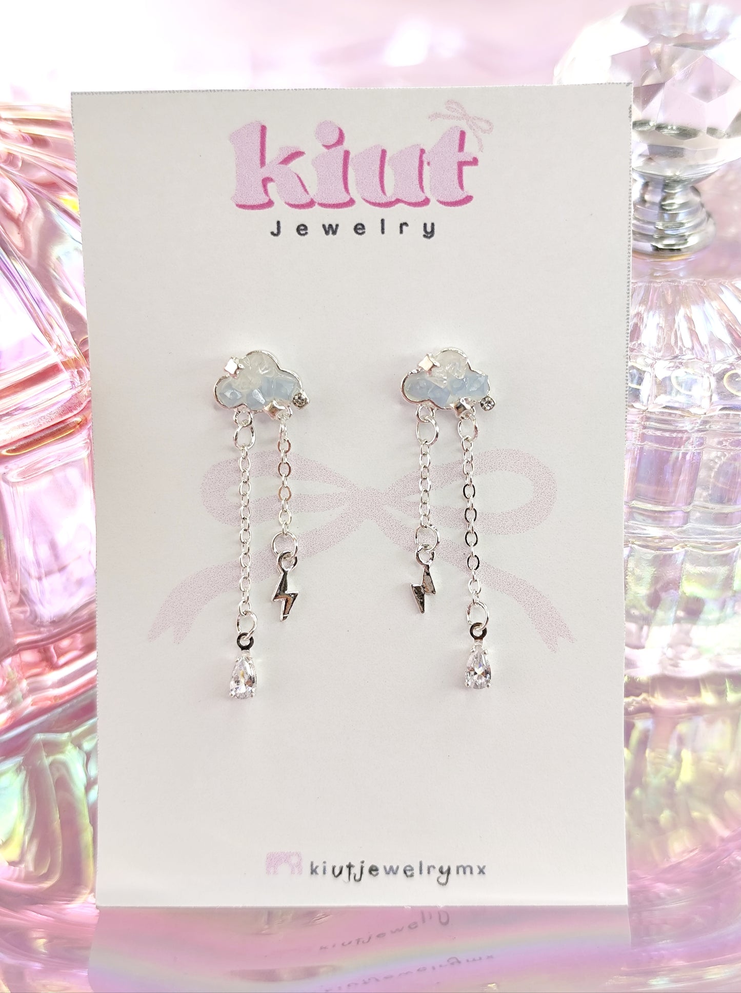 Aretes Nubes Llorosas