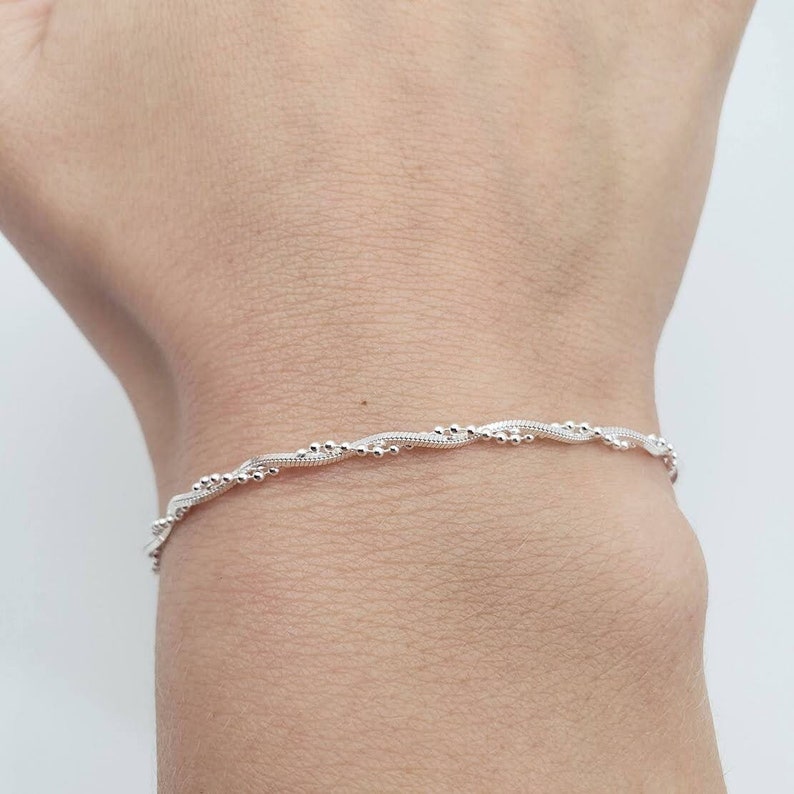 Pulsera Bolitas Plata925