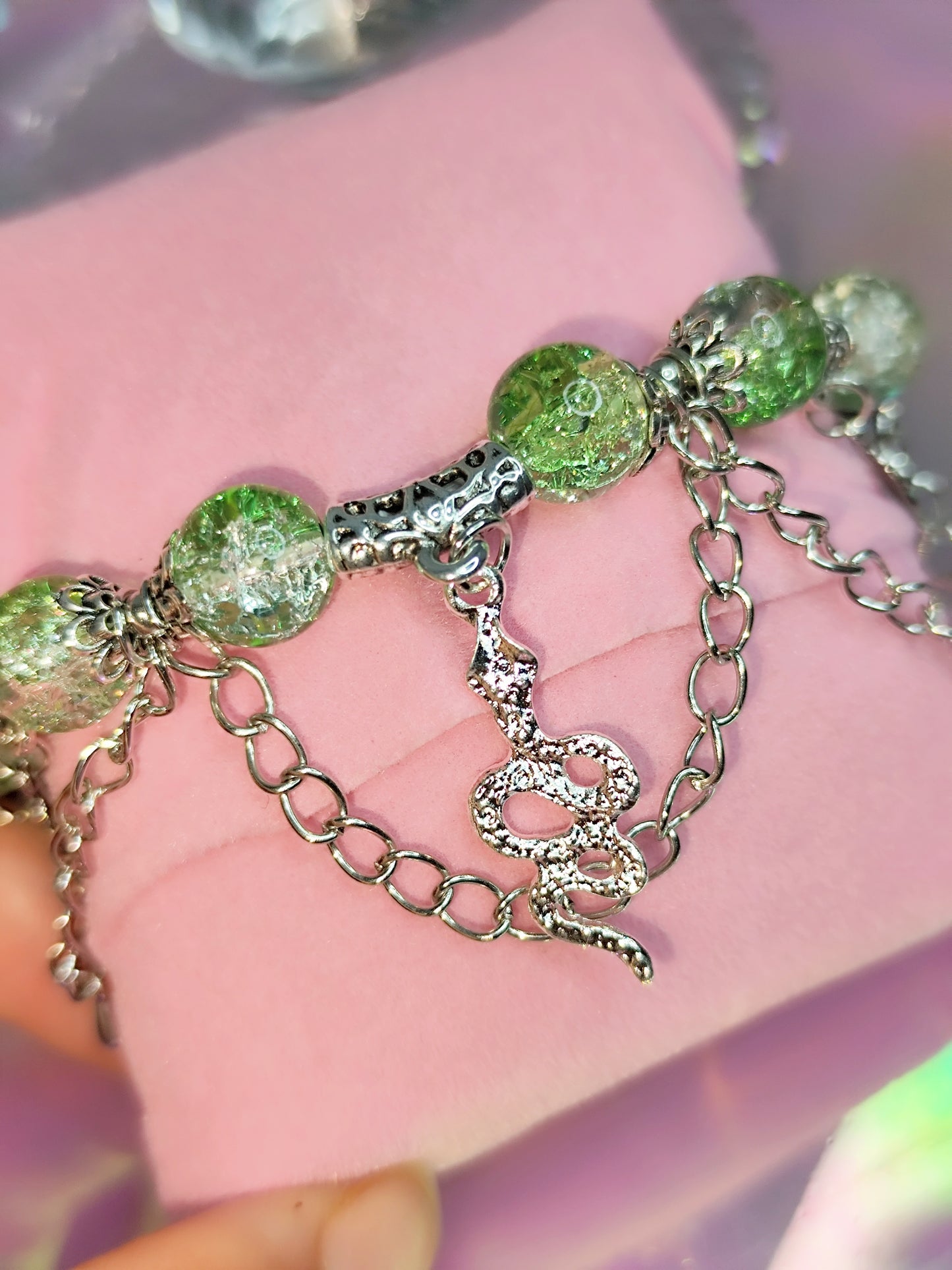 Pulsera Snake Gree