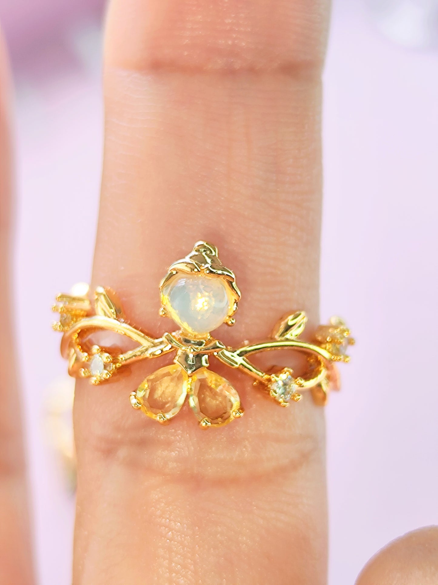 Anillo  Princesa Bella