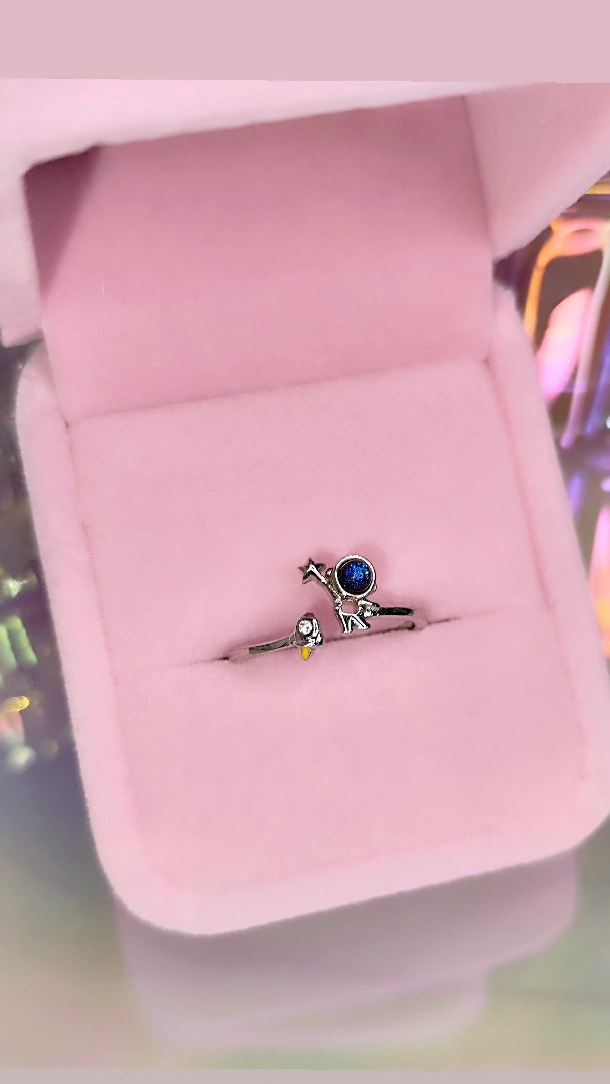 Anillo Astronauta Plata Ley 925