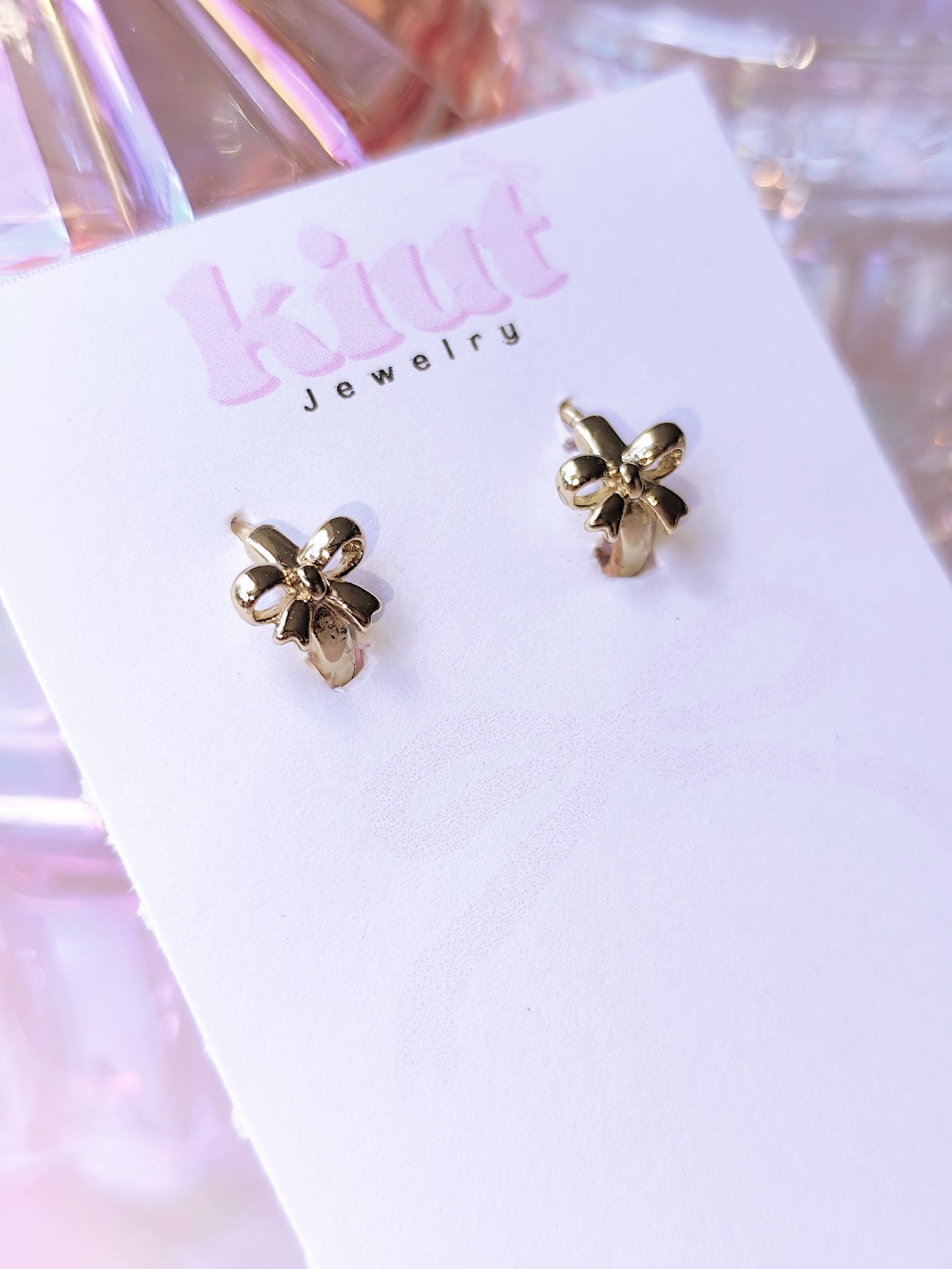 Aretes Huggies Lazos Steel
